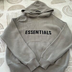 ESSENTIALS FEAR OF GOD KNIT SWEATSHIRT